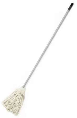 Laitner Brush Company #20 Cotton Deck Mop with 48 in. Gray Handle