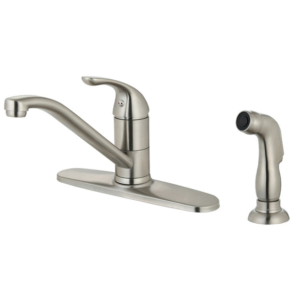 Compass Manufacturing 191-6575 Noble Single Handle Kitchen Faucet