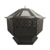 Plow & Hearth Hexagon Wood-Burning Fire Pit