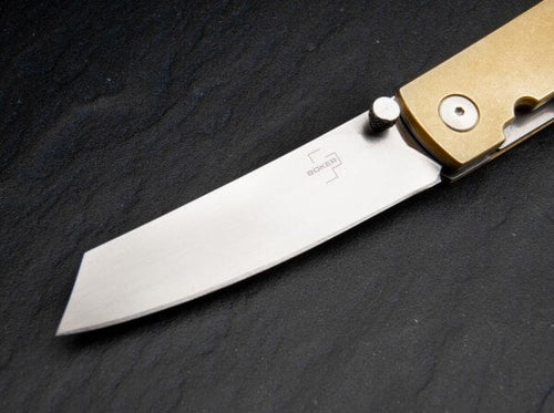 Boker Tenshi Brass Pocket Knives
