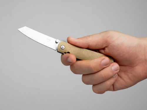 Boker Tenshi Brass Pocket Knives
