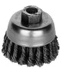 K-T Industries 2-3/4 Knot Cup Brush 5/8-11
