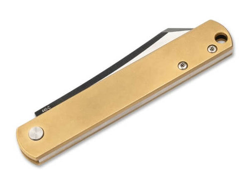 Boker Zenshin 42 Brass Pocket Knives
