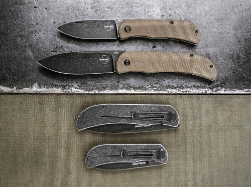 Boker Exskelibur I Framelock Micarta Pocket Knives