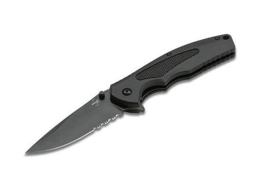 Boker Gemini NGA Assisted BK Serrated Pocket Knives