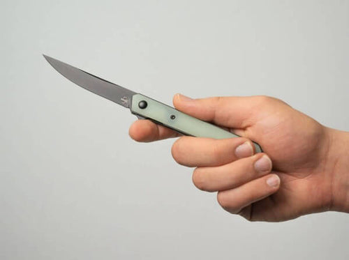 Boker Kwaiken Air Mini G10 Jade Pocket Knives