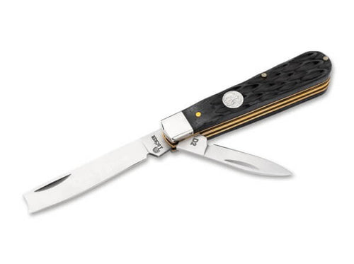 Boker TS 2.0 Razor Jack Black Jigged Bone Pocket Knives