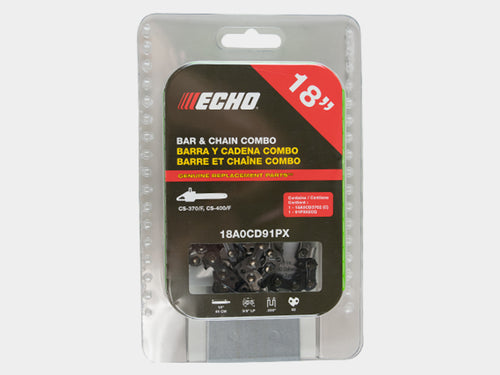Echo 18 in. Bar & Chain Combo Pack
