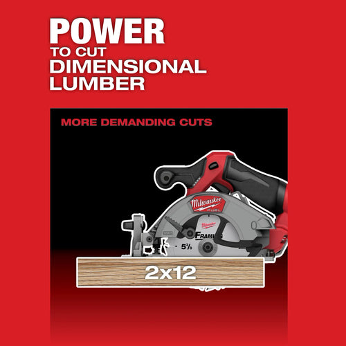 Milwaukee M12 FUEL™ 5-3/8” Circular Saw Kit