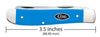 Case Smooth Light Blue Synthetic Mini Trapper