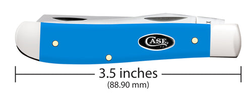 Case Smooth Light Blue Synthetic Mini Trapper