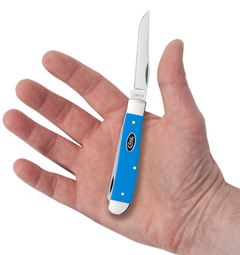 Case Smooth Light Blue Synthetic Mini Trapper