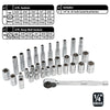 GreatNeck HC82U 82 Piece Multi-Drive Mechanic's Tool Set - SAE & Metric