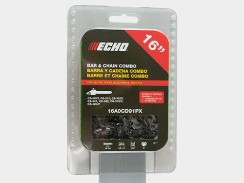 Echo 16 in. Bar & Chain Combo Pack