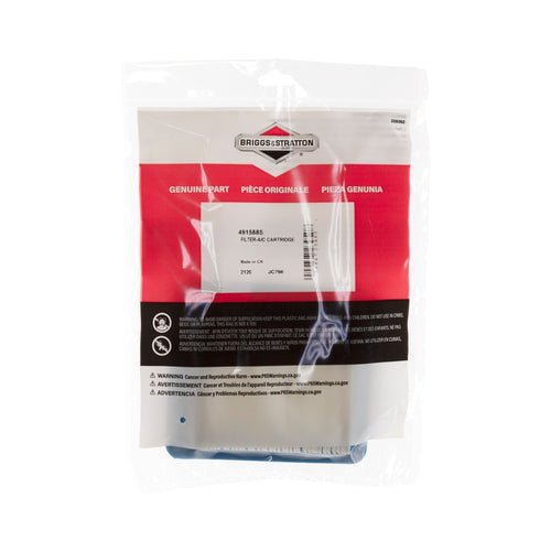 Briggs & Stratton 491588S Air Cleaner Cartridge Filter