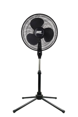 Seasons Comfort Seasons Comfort 18 Inch Oscillating Pedestal Fan, 3 Speeds, Adjustable Height