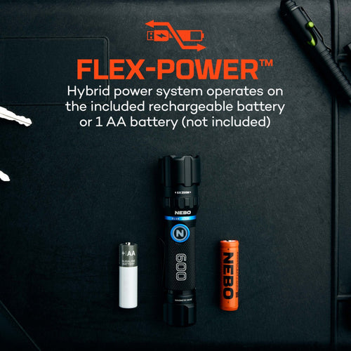 Nebo BLUELINE 600 Flex Flashlight