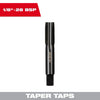 Milwaukee Straight Flute Taper Taps