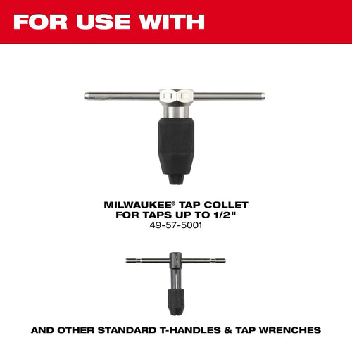 Milwaukee Straight Flute Taper Taps