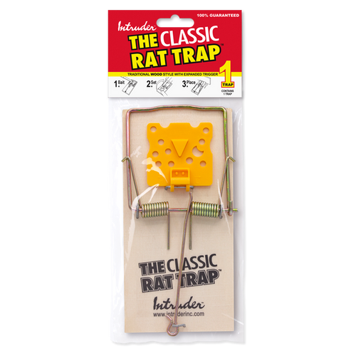 Intruder The Classic Mouse & Rat Trap - Traditional Wood Traps