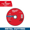 Milwaukee 6 x .045 x 7/8 Metal Cut Off Wheel Type 1