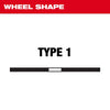 Milwaukee 12 x 1/8 x 20mm Metal Cut Off Wheel -Type 1