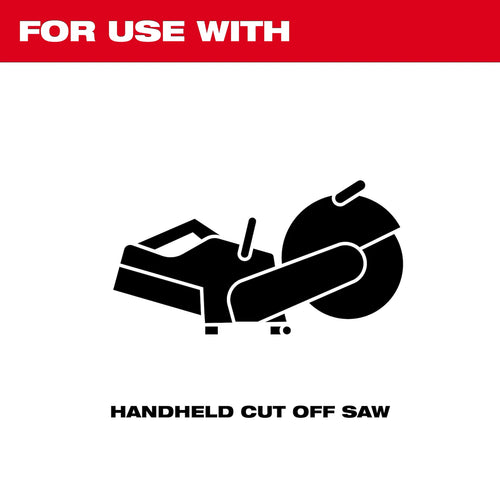 Milwaukee 12 x 1/8 x 1 Masonry Cut Off Wheel -Type 1