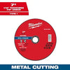 Milwaukee 7 x 1/16 x 7/8 Metal Cut Off Wheel -Type 1