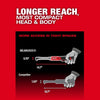 Milwaukee M12 FUEL™ 3/8 Extended Reach Ratchet 3059-20