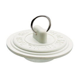 Do it 1-1/2 In. to 2 In. White Rubber Bathtub Drain Stopper