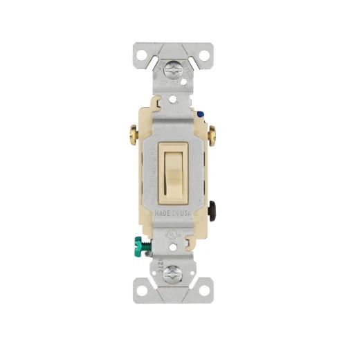Eaton Cooper Wiring Toggle Switch, Ivory