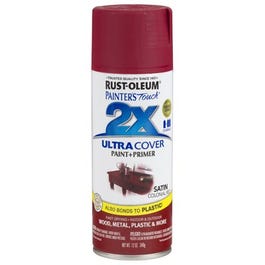 Rust-Oleum Painter's Touch Ultra Cover Satin Colonial Red Spray Paint 12 oz.
