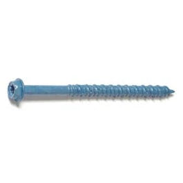 Masonry Screw, 3/16 x 2-3/4-In. Star Hex Head, 100-Pk.