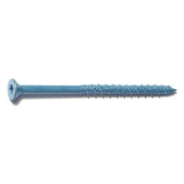 Masonry Screw, 3/16 x 3-1/4-In. Star Flat Head, 100-Pk.