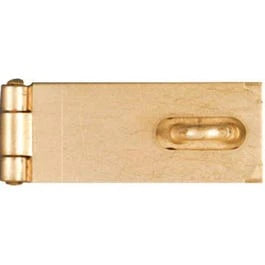 2.5-In. Dull Brass Safety Hasp