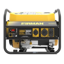 Portable Gas Generator, 4550/3650 Watts, Recoil Start, CARB Certified