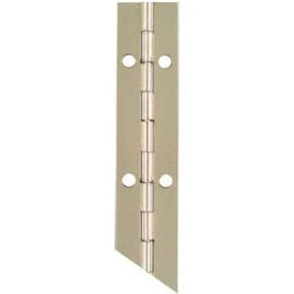 1-1/16 x 12-In. Nickel Continuous Hinge