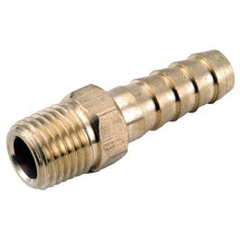 Pipe Fittings, Barb Insert, Lead-Free Brass, 3/8 Hose x 1/8-In. MPT