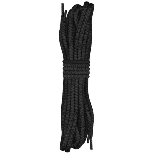 Jobsite & Manakey Group Braided Laces Black 60 in. (60 in., Black)
