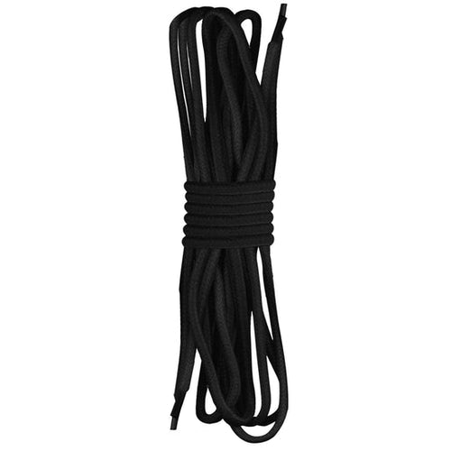 Manakey Group Waxed Laces 72 in. Black (72, Black)