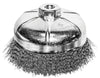 Century Drill And Tool Cup Brush Coarse Crimped 5″ Size 5/8 X 11 Arbor Safe Rpm 6 500