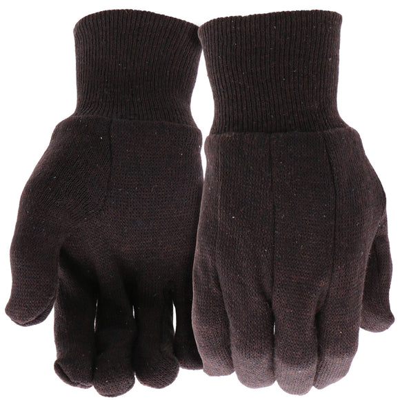 Boss Gloves Jersey (Brown, Large)