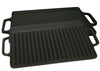 Metal King Two-sided Pre-Seasoned Cast Iron Griddle