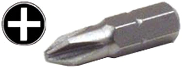 SCREWDRIVER BIT #2 RED PH 1  SKINNY PACK