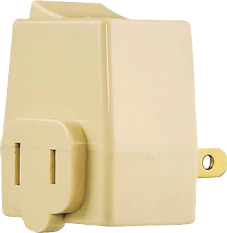 SWITCH RECEPTACLE WHT