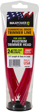 TRIM LINE STRIPS .095 IN RED