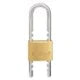 Brinks Commercial 50mm Commercial Solid Brass Keyed Padlock with Adjustable Shackle - Solid Brass Body with Boron Steel Shackle