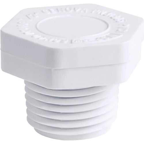 Charlotte Pipe Threaded Schedule 40 DWV 1/2 in. MIP PVC Plug