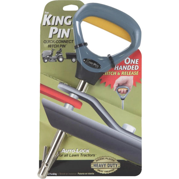 King Pin 1/2 In. x 4 In. Auto-Lock Hitch Pin