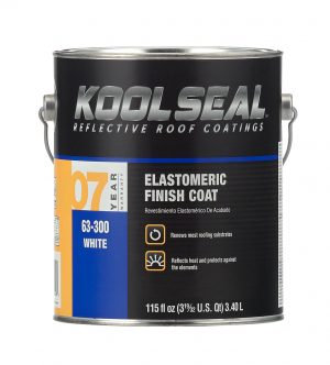 Kool Seal Elastomeric 7 Year Elastomeric Roof Coating 0.9 Gal.  White (0.9 Gal., White)